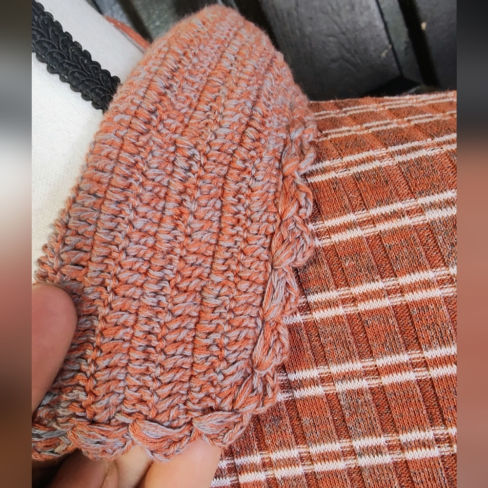 Brown Plaid Long Sleeve Hoodie - Picture 4 of 14